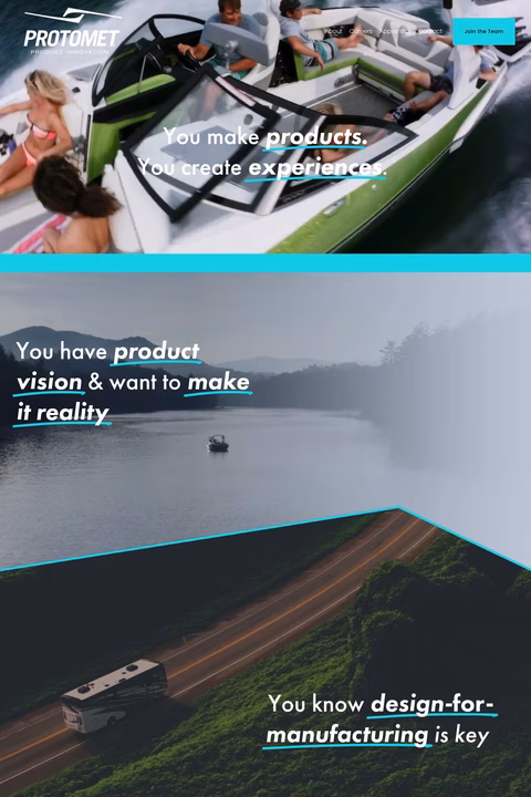 Protomet Homepage 1440px