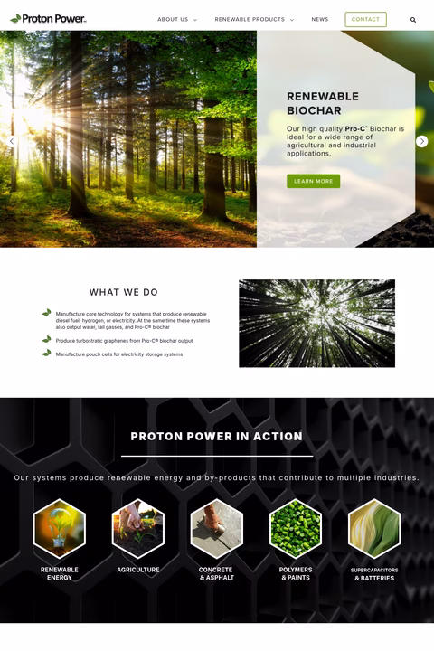 Proton-Power Homepage 1440px