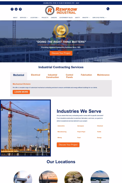 Renfrow-Industrial Homepage 1440px