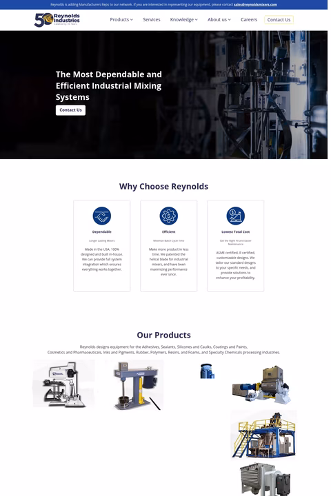 Reynolds-Industries Homepage 1440px