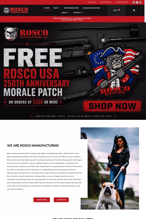Rosco-Manufacturing Homepage 1440px