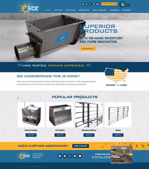 Sd-Industries Homepage 1440px
