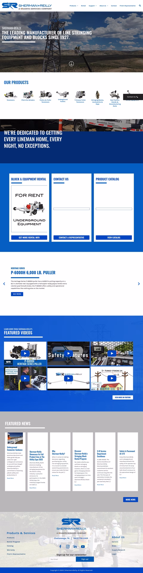 Sherman-Reilly Homepage 1440px