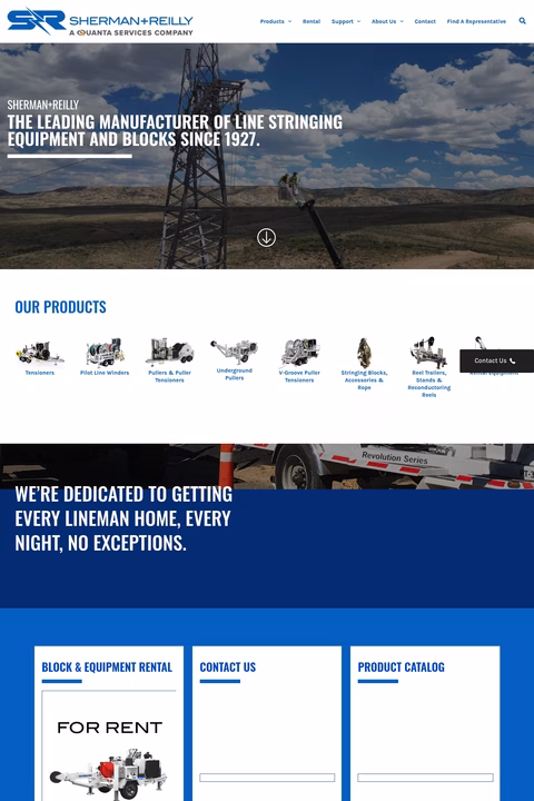 Sherman-Reilly Homepage 1440px