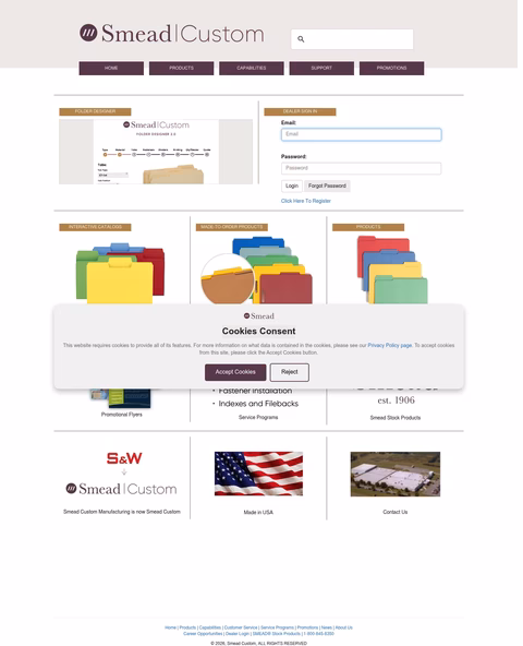 Smead-Custom Homepage 1440px