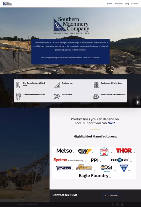 Southern-Machinery-Company Homepage 1440px