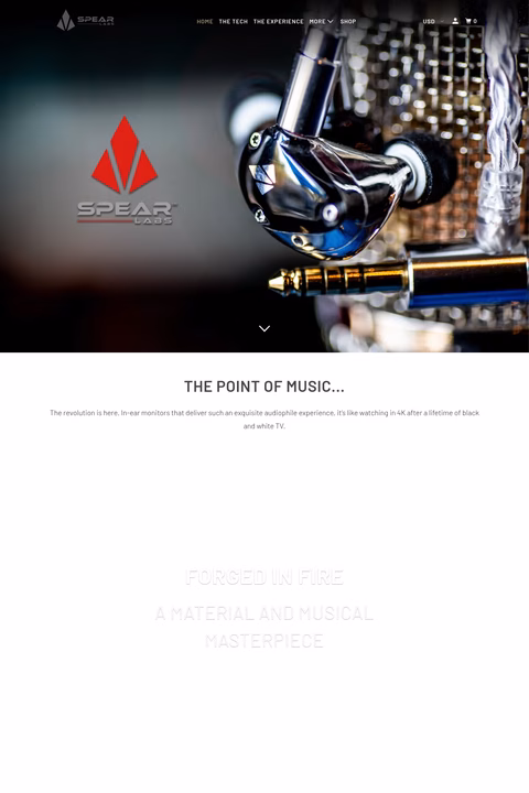Spear-Labs Homepage 1440px