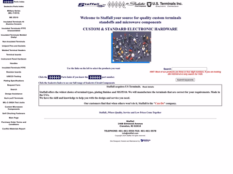 Staffall Homepage 1440px