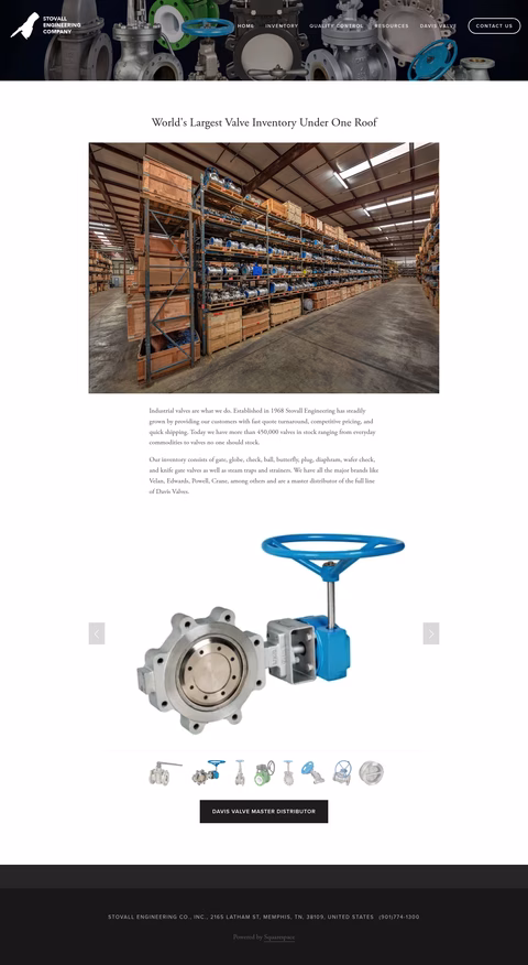 Stovall-Engineering-Company Homepage 1440px