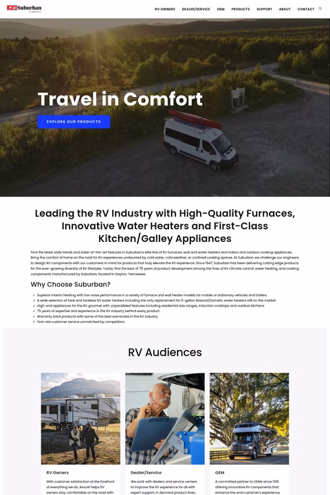 Suburban-Rv Homepage 1440px