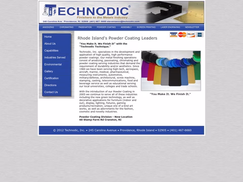 Technodic Homepage 1440px