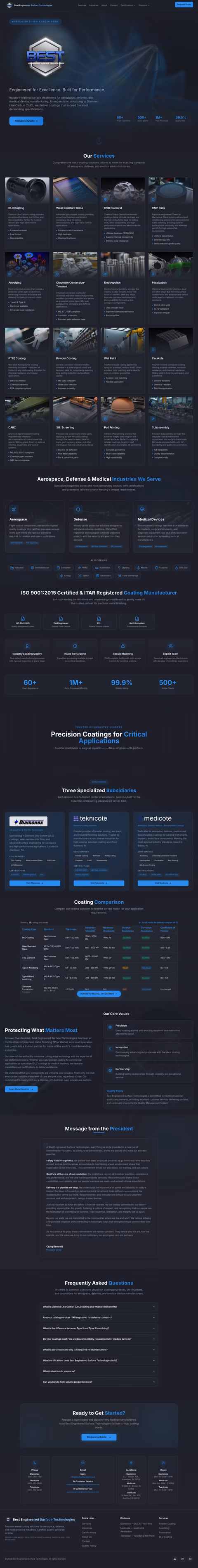Teknicote Homepage 1440px