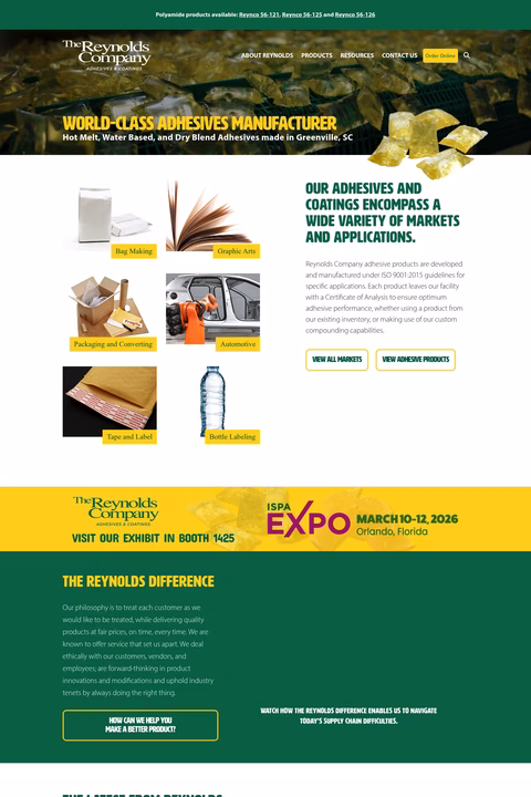 The-Reynolds-Company Homepage 1440px