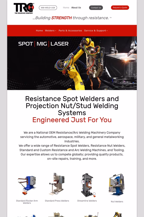 The-Roueche-Company Homepage 1440px