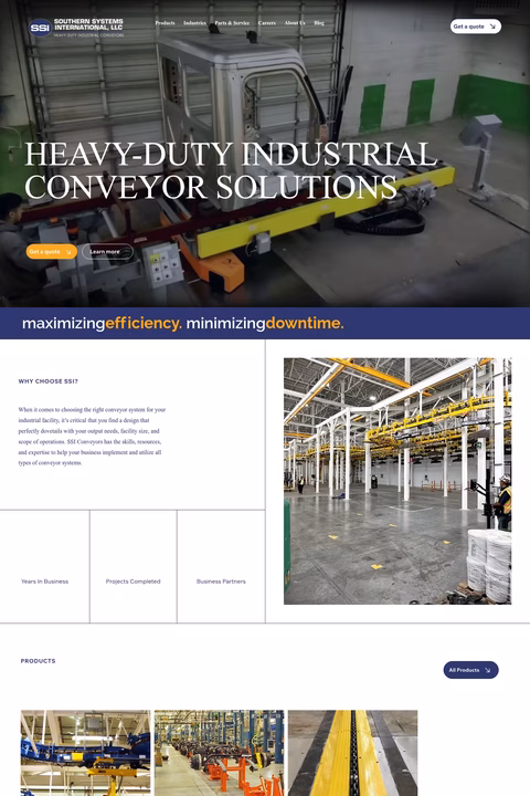 Southern-Systems-International Homepage 1440px