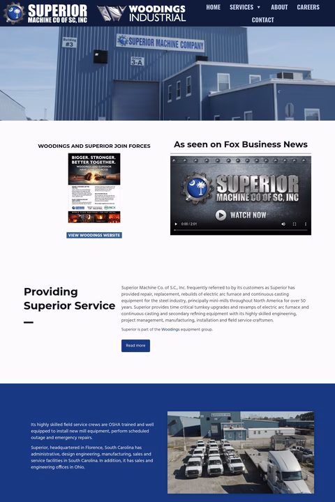 Superior-Machine-Company Homepage 1440px