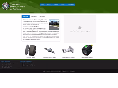 Transaxle-Manufacturing-Of-America Homepage 1440px