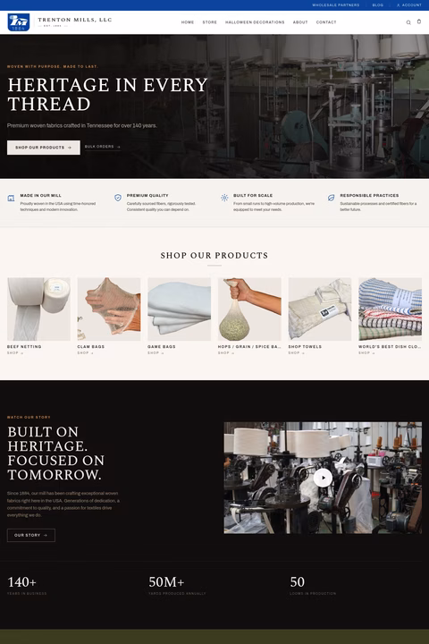 Trenton-Mills Homepage 1440px