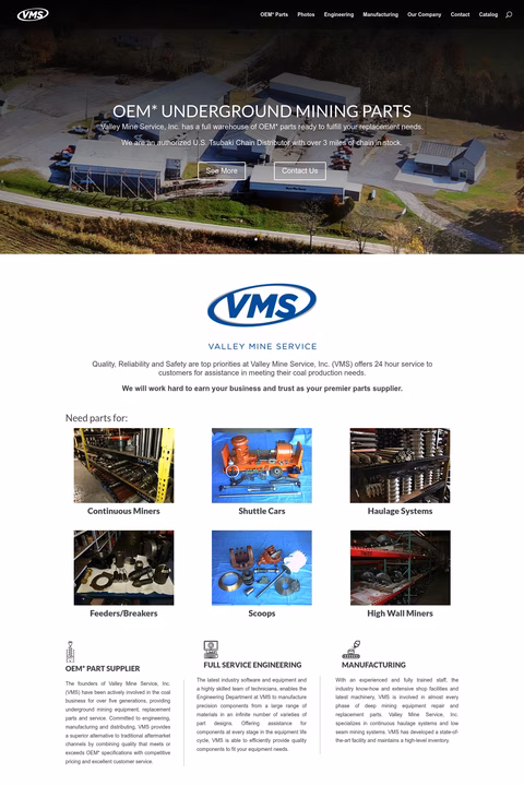 Valley-Mine-Service Homepage 1440px