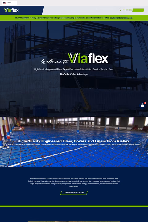 Viaflex Homepage 1440px