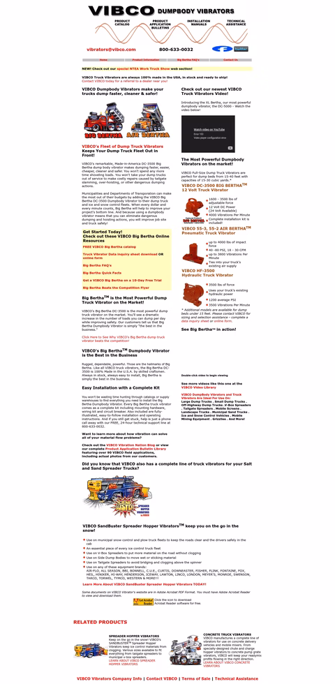 Vibco-Dump-Truck-Vibrators Homepage 1440px