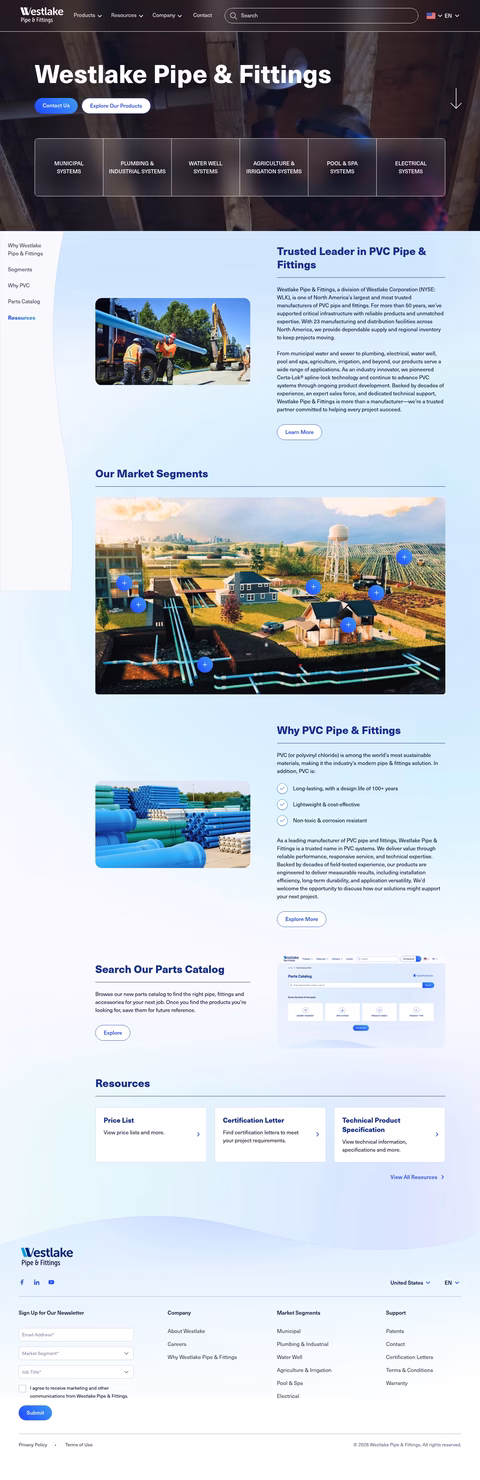 Westlake-Pipe-Fittings Homepage 1440px
