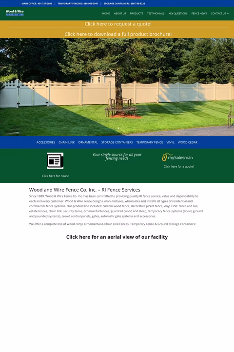 Wood-Wire-Fence-Company Homepage 1440px