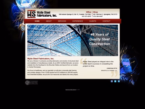 Wylie-Steel-Fabricators Homepage 1440px