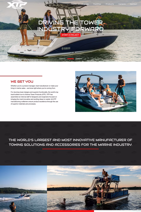 Xtreme-Tower-Products Homepage 1440px