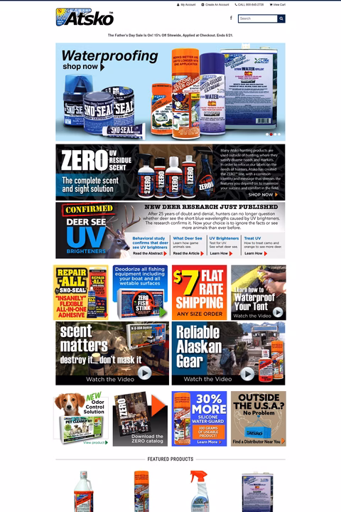 Atsko Homepage 1440px