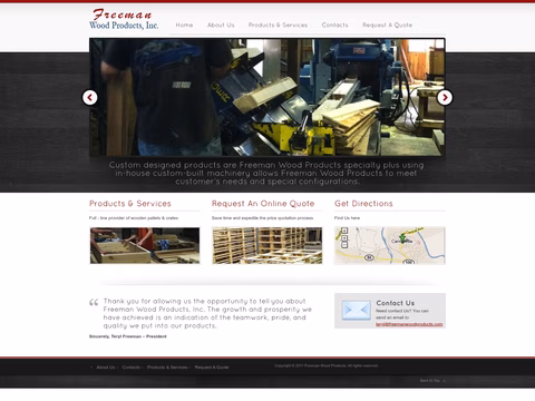 Freeman-Wood-Products Homepage 1440px
