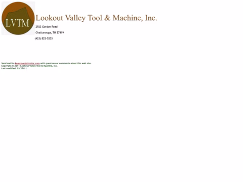 Lookout-Valley-Tool-Machine Homepage 1440px
