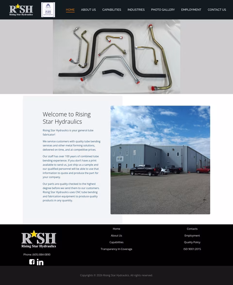 Rising-Star-Hydraulics Homepage 1440px