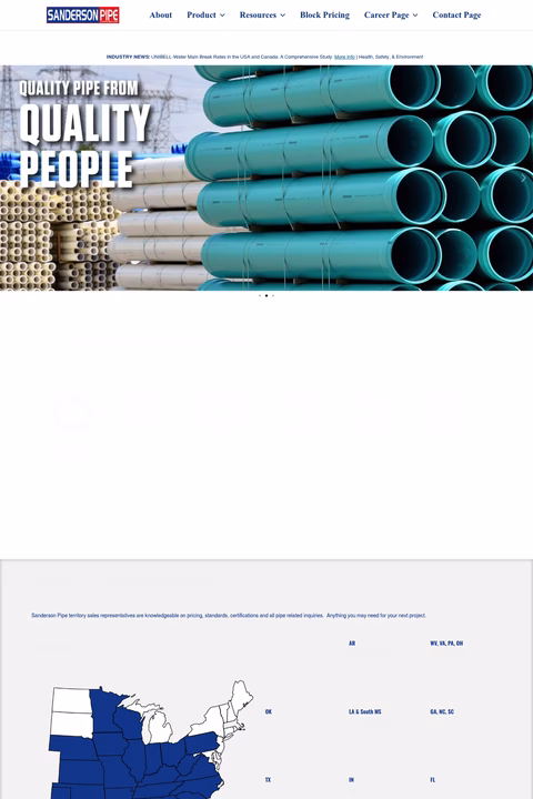 Sanderson-Pipe Homepage 1440px