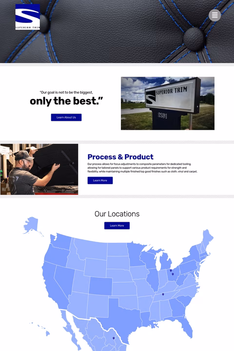 Superior-Trim Homepage 1440px