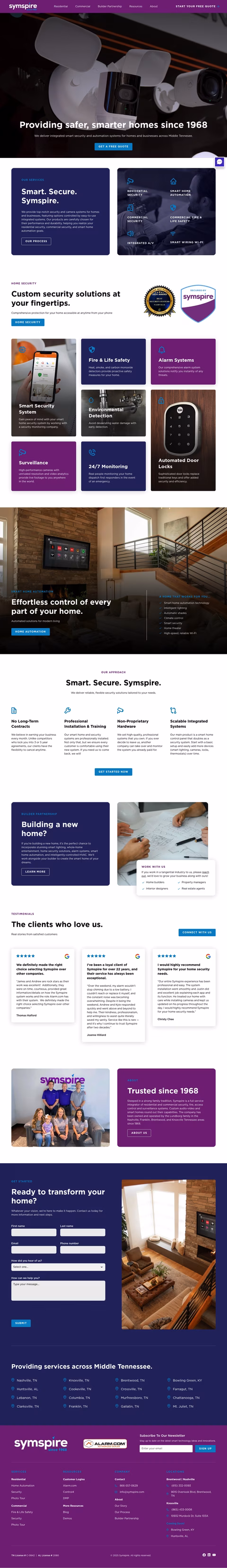 Symspire Homepage 1440px