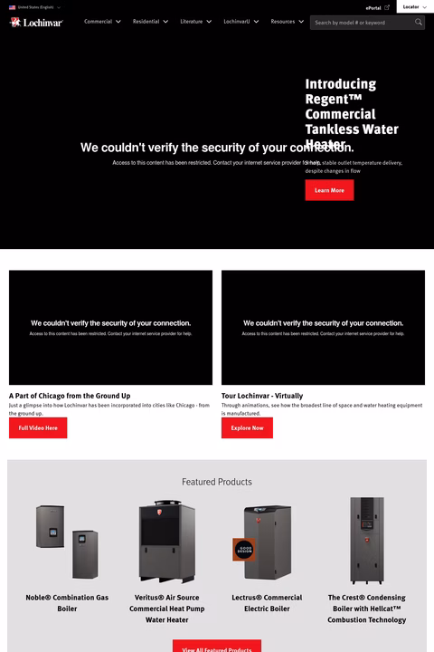 Lochinvar Homepage 1440px