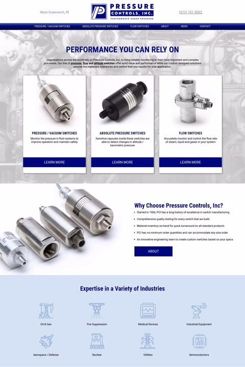 Pressure-Controls-Inc Homepage 1440px