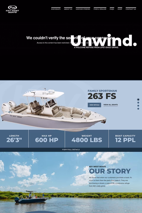 Key-West-Boats Homepage 1440px