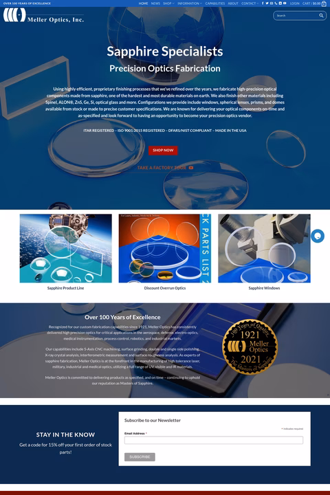 Meller-Optics Homepage 1440px