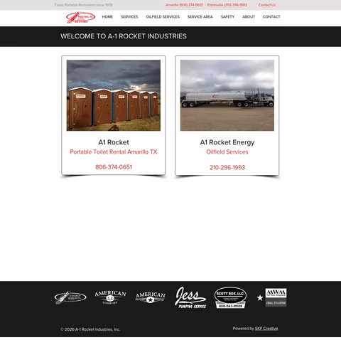 A-1-Rocket-Industries Homepage 1440px