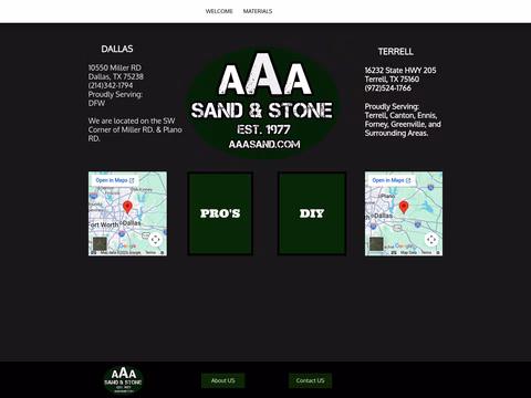 Aaa-Sand-Stone Homepage 1440px