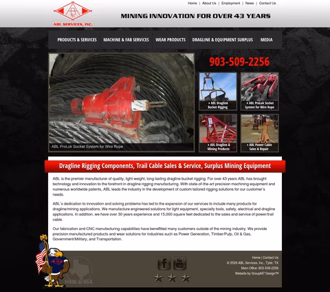 Abl-Services Homepage 1440px