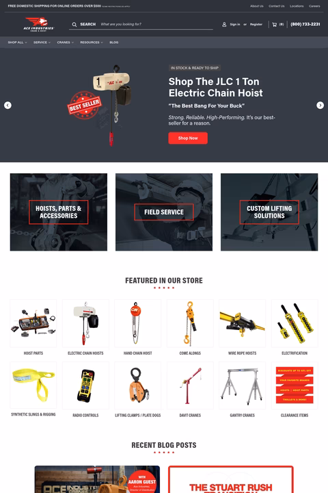 Ace-Industries-Crane-Hoist Homepage 1440px