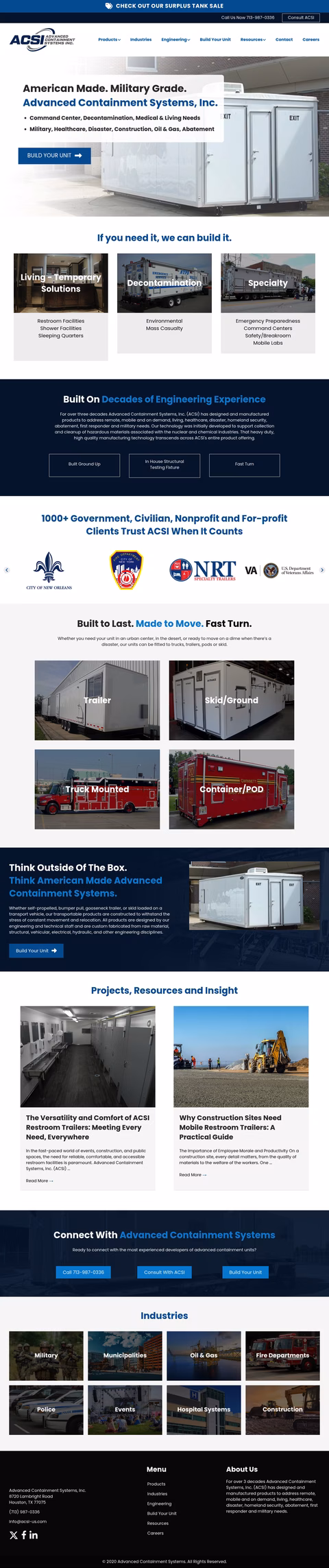 Advanced-Containment-Systems Homepage 1440px