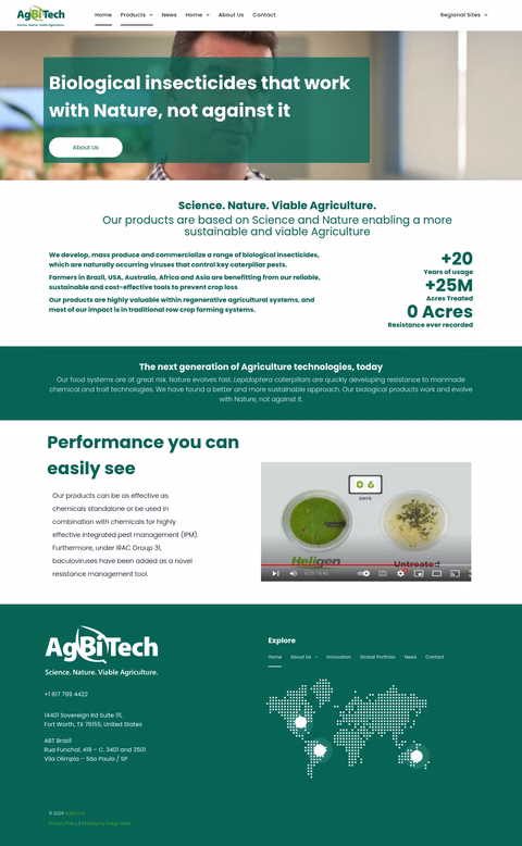 Agbitech Homepage 1440px