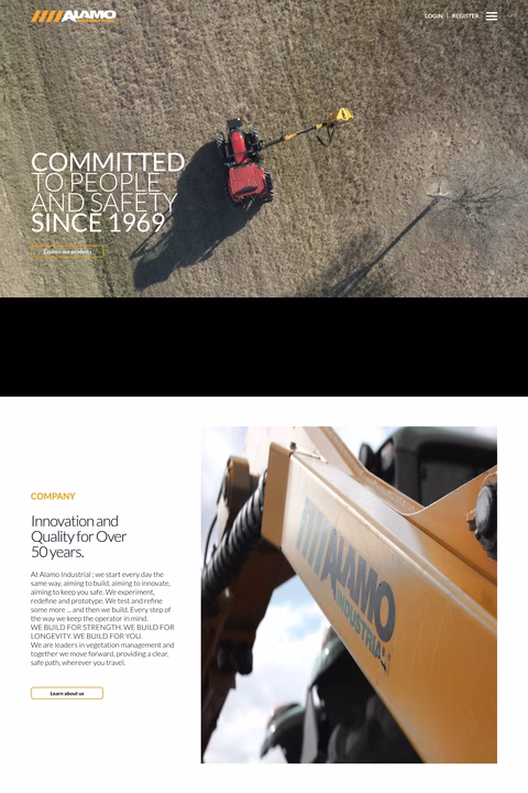 Alamo-Industrial Homepage 1440px