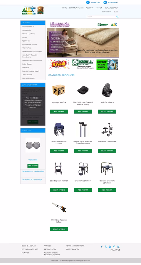 Alex-Orthopedic Homepage 1440px