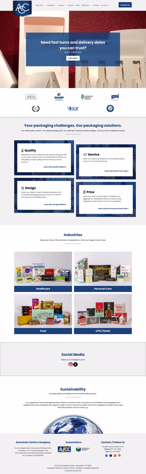 American-Carton-Company Homepage 1440px