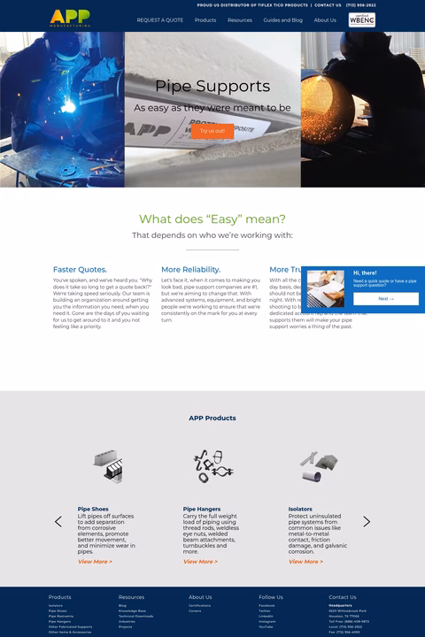 App-Manufacturing Homepage 1440px